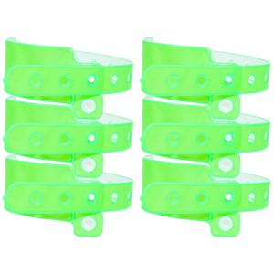 Customized Paper Event Wristbands Irregular Shape Polished Surface Treatment