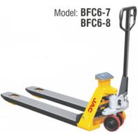 Buy cheap Manual Handle Pallet Truck With Scales , Hydraulic Pallet Jack High Accuracy product