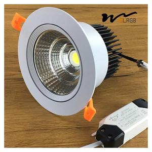 Buy cheap 5w 7w 9w 12w Recessed Cob Spotlight Indoor Work Light Adjustable Brightness from wholesalers