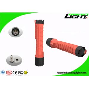 Buy cheap Flame Proof Rechargeable Led Torch High Power 10W PC Body 25000lux Brightness from wholesalers
