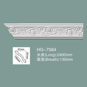 Buy cheap Ceiling Cornice PU Ceiling Moulding HG-7584 from wholesalers