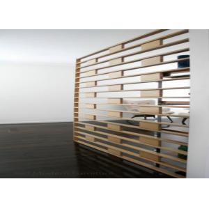 Relief Decorative Metal Screen Panels Different Textures / Colors For Different
