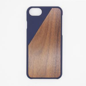 Buy cheap Bamboo & PC iPhone 7 / 8 Natural Wood Phone Case , Splicing Paste Wood Look Phone Cover from wholesalers