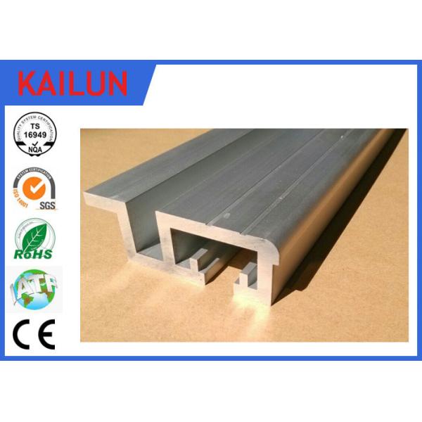 Quality 75 Mm Width Exterior Door Aluminum Threshold Replacement With 12 Mm Channel for sale
