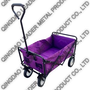 Buy cheap Folding Utility Wagon with 600D Polyester Double-layer Bag  - TC1011D from wholesalers