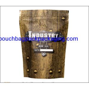 Buy cheap Stand up pouch with zip, doypack with zipper full printing for coffee 250g from wholesalers