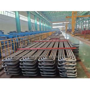 Customized Stainless Steel Superheater Coils Horizontal / Vertical Boiler