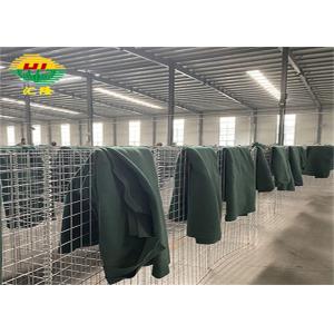 Buy cheap Galvanized Hesco Defensive Barriers High Protection Level Silver from wholesalers