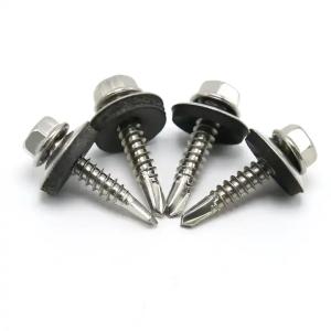 Buy cheap Hex Head Self Drilling Metal Screws For Precision Fastening With Standard Finish And Thread Pitch from wholesalers