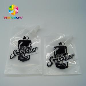 Buy cheap k transparent spouted pouches packaging for fruit juice / milk from wholesalers