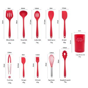 Buy cheap Ergonomic Silicone Non Stick Cooking Utensils ODM from wholesalers