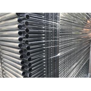 Buy cheap Standard AS/NZS temporary Fencing Panels OD 32mm outer tube wall thick 2.00mm Easy Fencing 42 microns from wholesalers