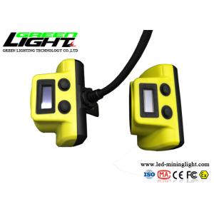 Buy cheap 18000LUX 6.8Ah Rechargeable Mining Cap Lamps IP68 385LUM from wholesalers