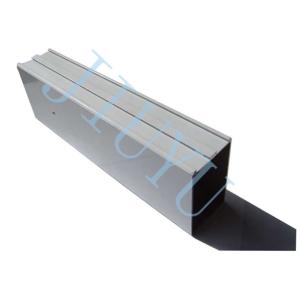 Buy cheap Customized 14693 Aluminum Stamping Parts Rectangular Tube For Industry product