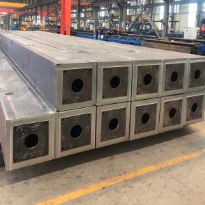 Buy cheap Prefabricated Steel Structure Warehouse Shed Construction Box Steel Column Building from wholesalers