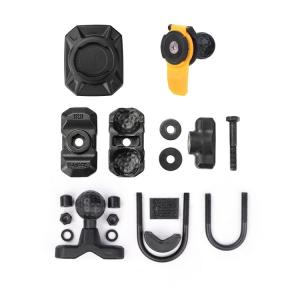 360 Degree Rotation Removable Motorcycle Handlebar Phone Holder Base Buckle