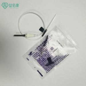 Buy cheap 22G Black Blood Collection Butterfly Needle With One Wing Individual Package from wholesalers