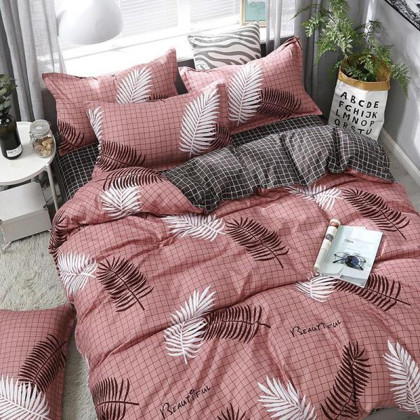 Adult Grade A 100% BAMBOO Bedding Comforter Sets with Marble Pattern Duvet Cover Set