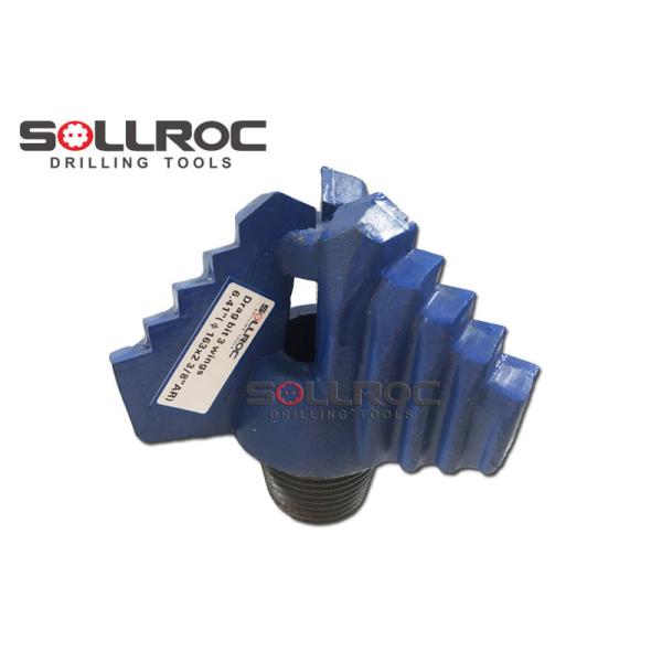 Buy cheap Three Wings 3 Blades Step Drag Bits Chevron Drag Drill Bit for Well Drilling from wholesalers