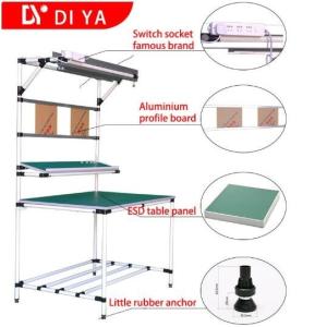 Buy cheap Lean Tube Assembly Workbench DY38 Customized Assembly Line Table from wholesalers