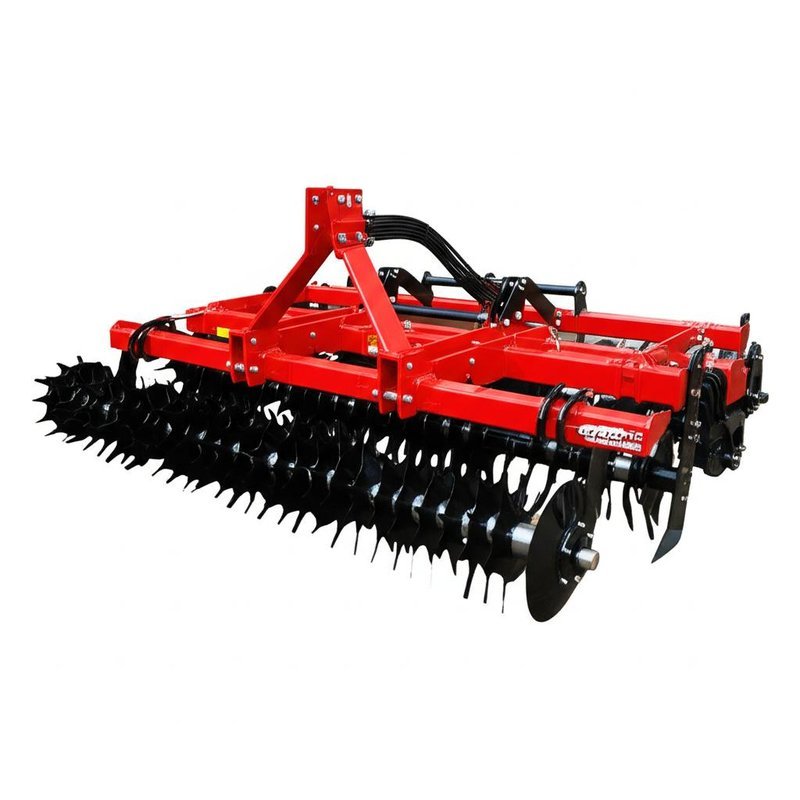 High-Performance Tractor PTO Harrow with One-Pass Soil Preparation and Heavy