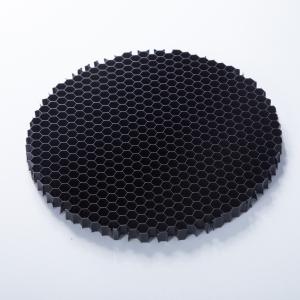 Buy cheap Round Black Aluminum Honey Comb Louver 2mm Side Length from wholesalers