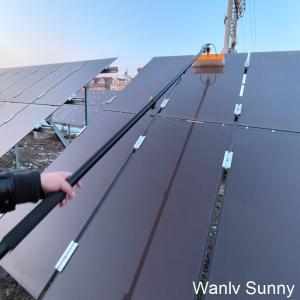 Buy cheap Solar Panel Cleaning Brush WLS-2-4 with Water/Dry Wash and 4.8 M Water Fed Telescopic Pole from wholesalers