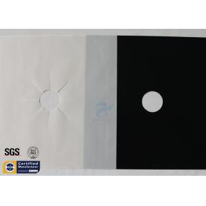 Buy cheap PTFE Coated Fiberglass Fabric 10.7"x10.7" Beige Stovetop Burner Protector 260℃ from wholesalers