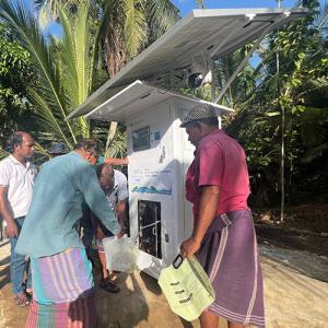 Buy cheap 2-in-1 Solar Water Purifier & Charging Station from wholesalers