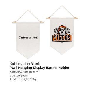 Buy cheap Linen Sublimation Garden Flags Blanks Custom Wall Hanging Flags from wholesalers
