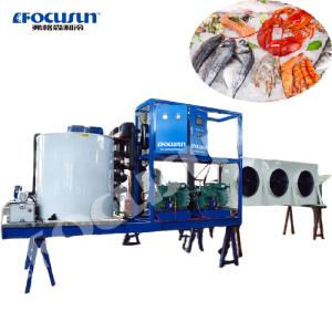 Industrial Ice Maker Machine for Hotels and Fish Cooling 5-Ton Capacity