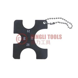Buy cheap Easy Carry Black Pipe Caliper Gauge Tool 4 In 1 DL-1232-24 Measure Pipe Diameter from wholesalers