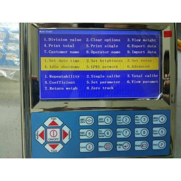 Quality Tractor Weighing Wheel Loader Scale System 100mA - 500mA Current Overload Arlam for sale