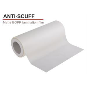 Buy cheap 350mm 30mic Anti-Scuff Glossy BOPP Thermal Lamination Film For Printing And Packaging from wholesalers