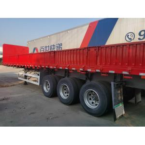 Buy cheap 13m Carbon Steel 3 Axle 60T Semi-Trailer Trailer from wholesalers