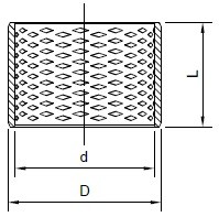 Buy cheap CuSn8 & CuSn6.5 Bronze Bearings Material | Flange Cylindrical Bushes Type from wholesalers