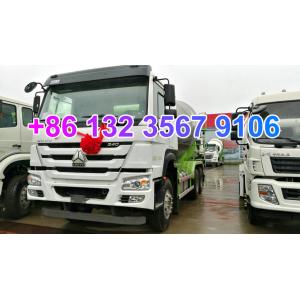 Buy cheap 8CBM 9CBM 10 CBM HOWO Chassis 6x4 HJS5256GJBHA Cement Mixer Truck For Ghana from wholesalers