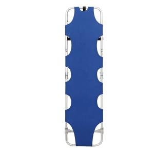 First Aid OEM Foldable Stretcher With Wheels And Restraint Straps