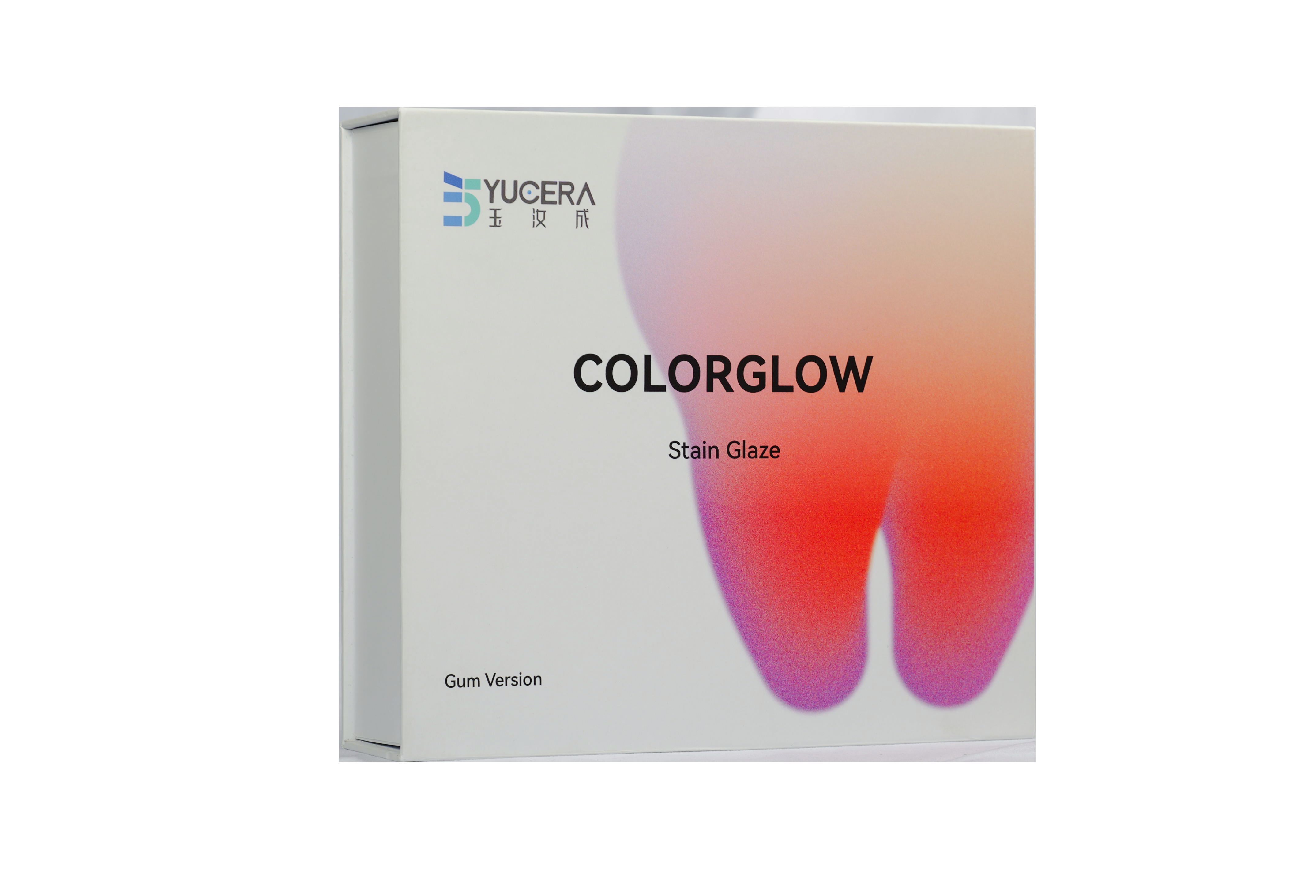 Yucera 18-Color Ceramic Zirconia Staining & Glazing Kit Natural Glow for Dental
