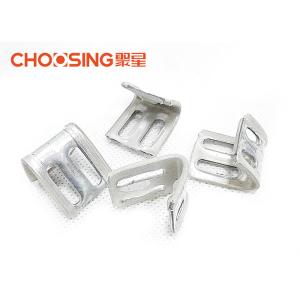 U Shaped Upholstery Spring Clips Fasteners 4 Holes Design Reducing Gun Nail