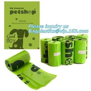 Buy cheap pet supplies products biodegradable plastic compostable pet poop bags, Eco-friendly Compostable Pet Poop Bag from wholesalers