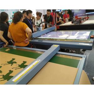 Buy cheap 1500*900mm Flatbed Patter Cutter with Intelligent CAD Cutting System and HP45 Ink Box from wholesalers