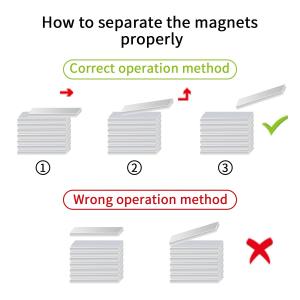 Strong Neodymium Magnets Bar Heavy Duty Rare Earth Magnets For Crafts