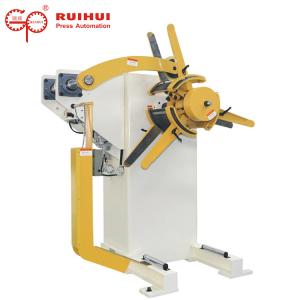 Buy cheap Manual Or Pneumatic Hydraulic Steel Decoiling Machine For Coil Material Feeding from wholesalers