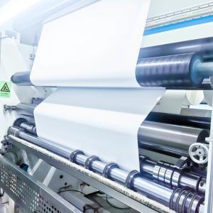 Buy cheap Clear Opal PET Self Adhesive Sticker Paper Roll Waterproof Oil Glue from wholesalers