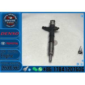 Buy cheap Good Quality Diesel Engine Parts 23670-30050 Common Rail Fuel Injector Assembly 095000-5663 from wholesalers