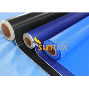Buy cheap Silicone Coated Fiberglass Flame Resistance Fabric For Welding Protection from wholesalers