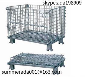 Buy cheap Industry foldable storage metal wire mesh container from wholesalers