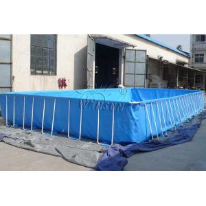 Framed Blow Up Swimming Pools , Waterproof PVC Inflatable Swimming Pool