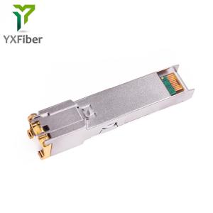 Copper Port 100m RJ45 Optical Fiber SFP Transceiver Module